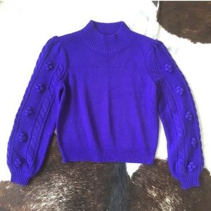 Anthropologie Kiara Pom Sweater